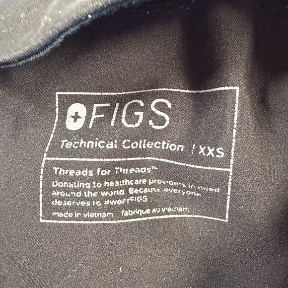 Figs Womens Zamora Joggers Black Size XXS Medical Technical - Picture 6 of 6